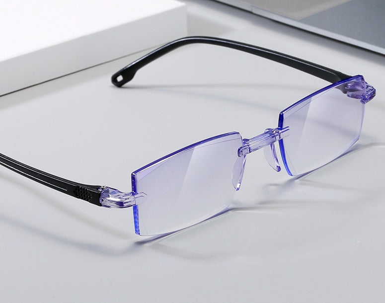 New Anti-Blue Light Trimmed Finished Myopia Glasses