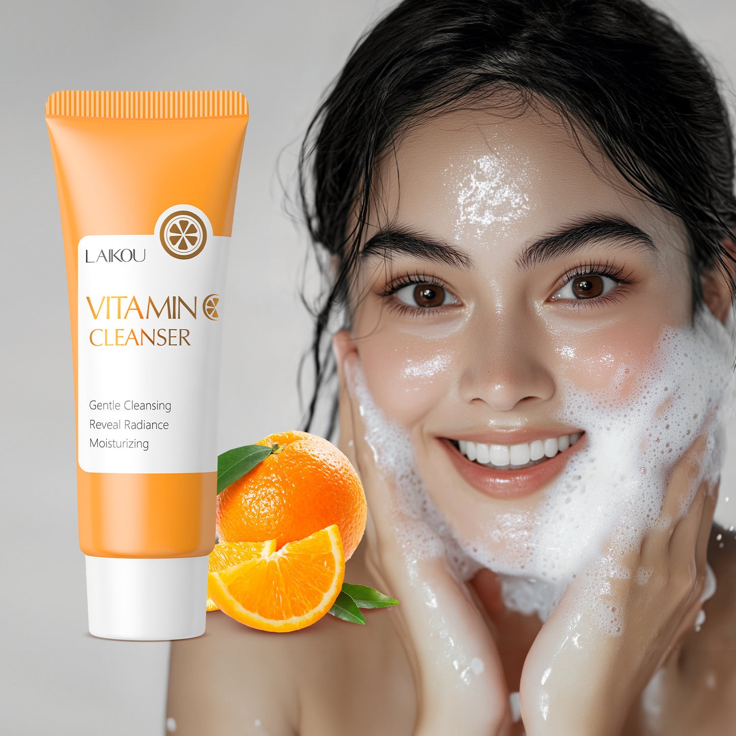 Vitamin C Facial Cleanser 100g Moisturizing And Cleansing Pores