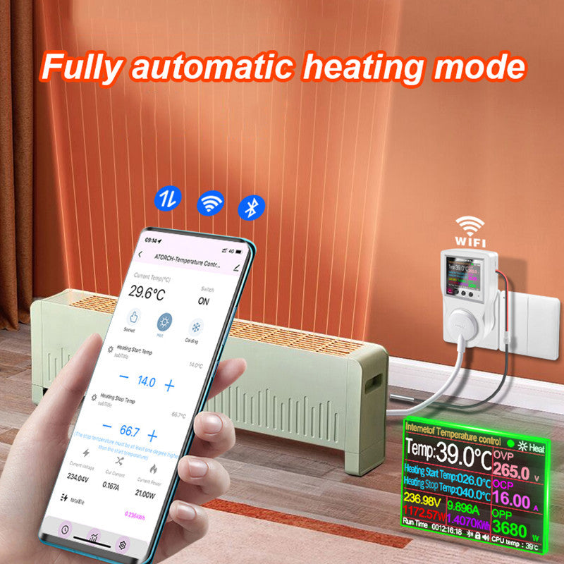 Smart Temperature Controller Digital Display Thermostat