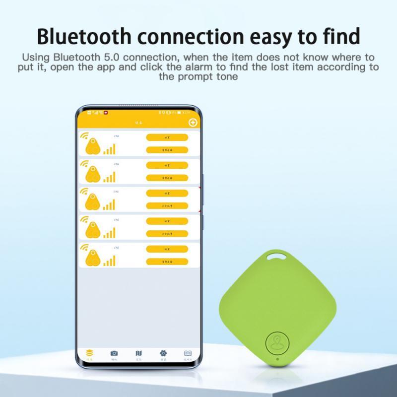 Two-way Positioning Pet Key 5.0 Bluetooth Anti-lost Device
Small devices that help users locate lost items like keys wallets through a smartphone app.